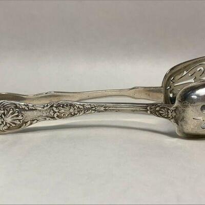 https://www.ebay.com/itm/124835396010	ME1029 STERLING SILVER ORNATE SLOTTED SPOON TONGS
