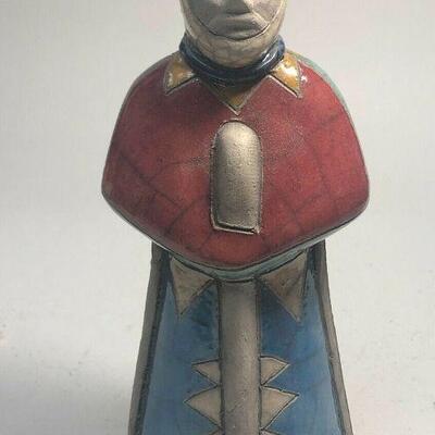 https://www.ebay.com/itm/114918154988	ME7024 South African Raku Pottery Joseph Figurine
