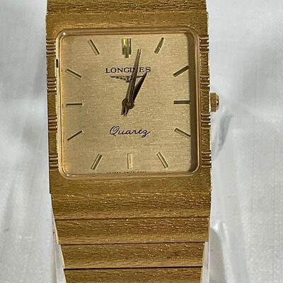 1980's Longines Gold Tone Watch