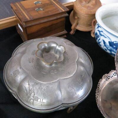 Antique Chinese Pewter