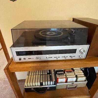 8 track/record player stereoÂ 