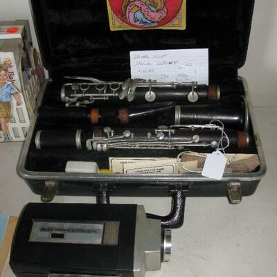 vintage wood clarinet   BUY IT NOW $ 125.00