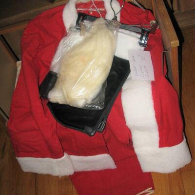 VINTAGE HOME MADE SANTA CLAUS SUIT 