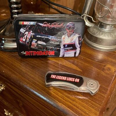 earnhardt knive and cards