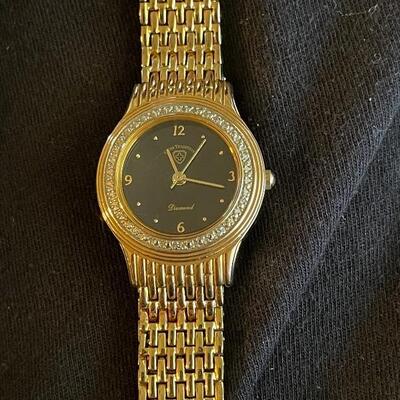 WATCH WITH DIAMONDS   NOT LEFT ON PROPERTY 