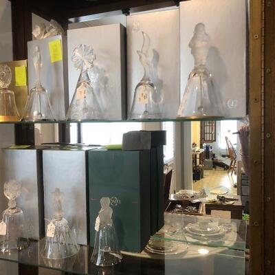 Lenox Crystal Christmas Bells