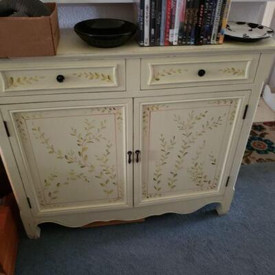 Fancy painted cabinet