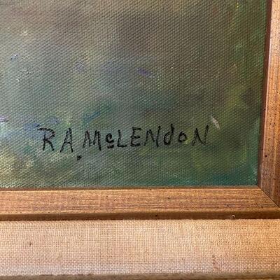 R. A. McLendon signature