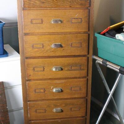 Oak Drawer Cabinet