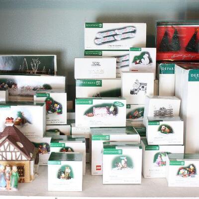 Department 56 Houses and Figurines Christmas