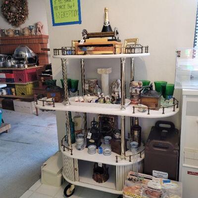 White shelf is not for sale