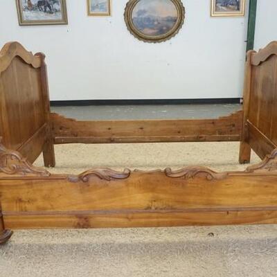 1237	ANTIQUE VICTORIAN DAY BED, 78 IN LONG X 52 IN WIDE X 51 IN HIGH
