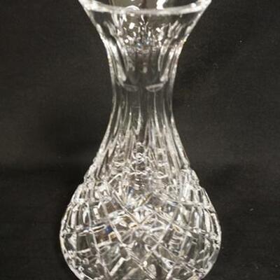 1064	WATERFORD LISMORE WINE CARAFE, 9 IN HIGH

