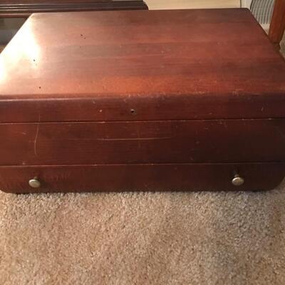 Silver chest $35