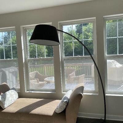 Large Curved Floor Lamp