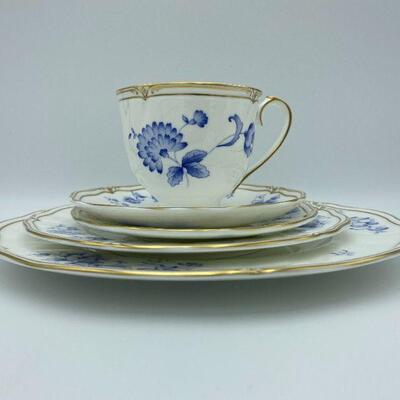 Complete-  set of 12,  Dinner plate, Salad plate, Bread Butter plate, Cup and Saucer