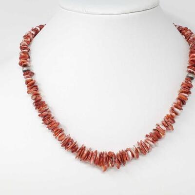 1416	

Coral Necklace
Weighs Approx 45.3 Measures Approx 20