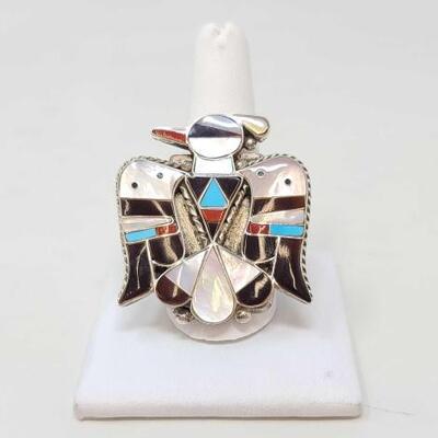 1436	

Native American Sterling Silver Ring
Native American Sterling Silv
