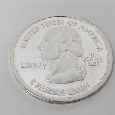 1699	

2008 US Statehood Quarter Commemorative 1/4 Pound .999 Silver
2008 US Statehood Quarter Commemorative 1/4 Pound .999 Silver