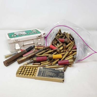 #1900 â€¢ Assortment Of Ammo And A First Aid Box