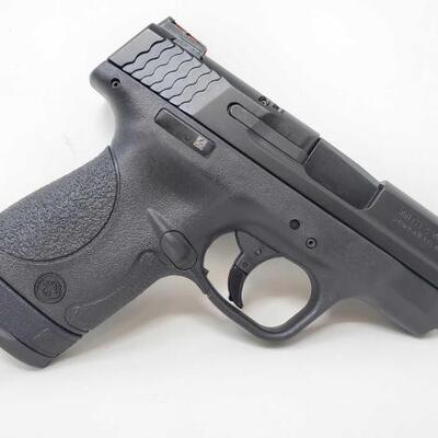 212	

M&P Smith & Wesson 9 Shield 9mm Semi-Auto Pistol
CA OK 
1 PER 30 DAYS 

Serial Number: JLF9945
Barrel Length 3.125