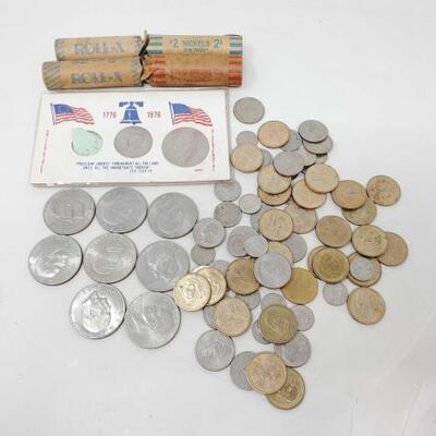 #1854 â€¢ Assortment Of Coins