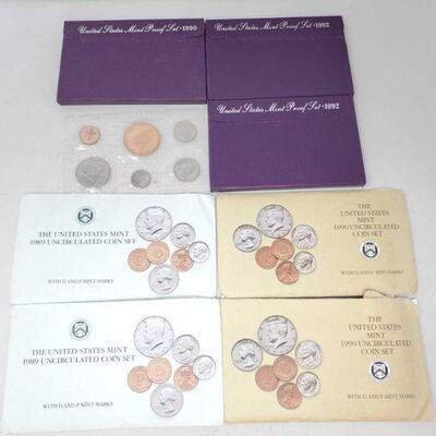 1862	

Assortment Of United States Mint Coins
Assortment Of United States Mint Coins
