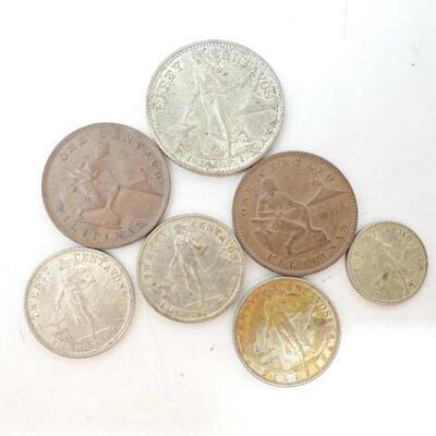 #1816 â€¢ 7 Filipino Unites States Of America Coins