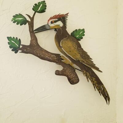 wall hanging of a woodpecker
