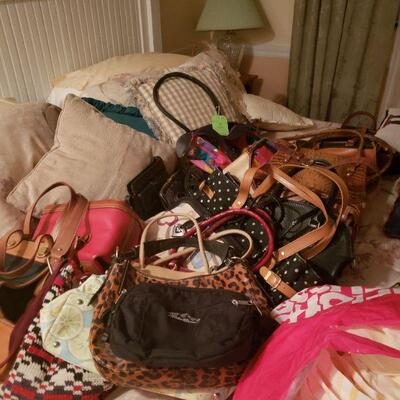 lots of purses, all in good shape, used