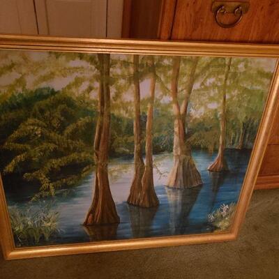 Original, signed painting, oil on canvas