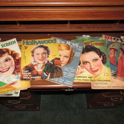 Vintage Hollywood 5 & 10 cent magazines 