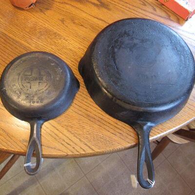 Griswold # 3  and  # 8 skillets 