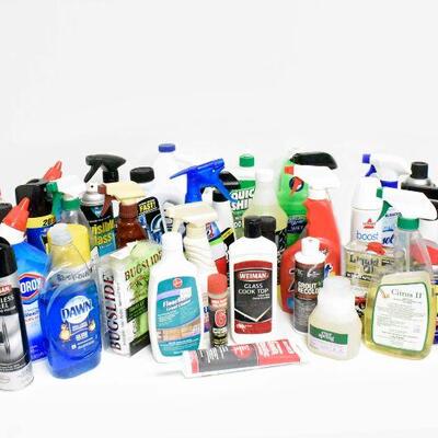 Various Cleaning / Automotive Products Etc