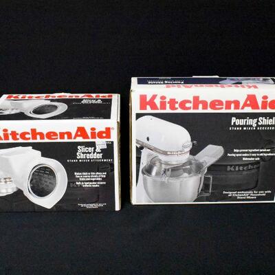 KitchenAid Attachments - Shredder & Pouring Shield