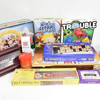 13 Various Board Games