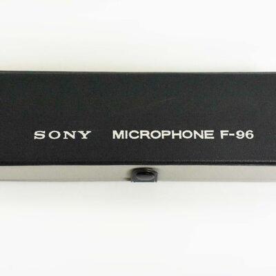 Vintage Sony Microphone F-96