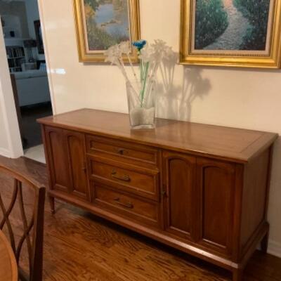 Mid Century White fine Furniture co. Sideboard 