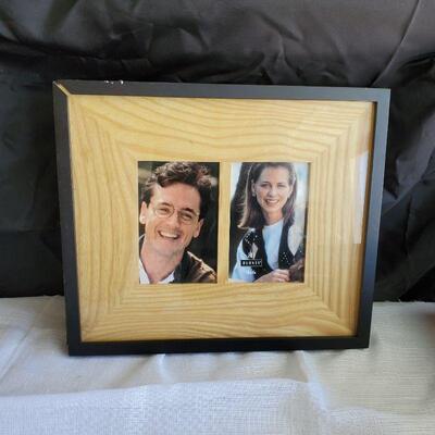 Wood faux frame size 