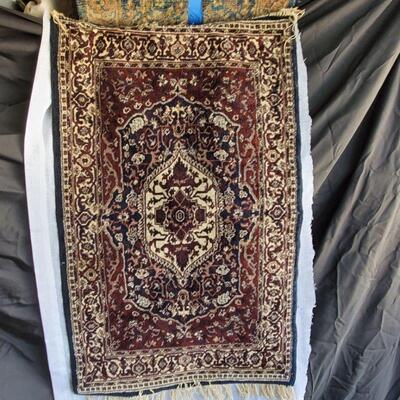  Throw rug, imported from Middle East 