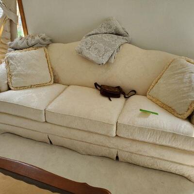 Super duper clean white couch