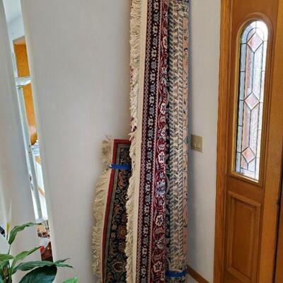 A few area rugs