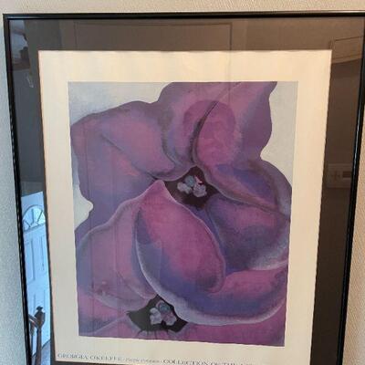Georgia O'Keeffe Purple Petunias 1925