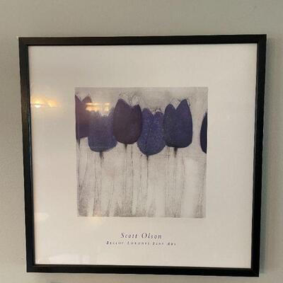 Scott Olsen, Belloc Lowndes Fine Art, Blue Tulips 