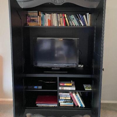 Tall Entertainment Console with Storage