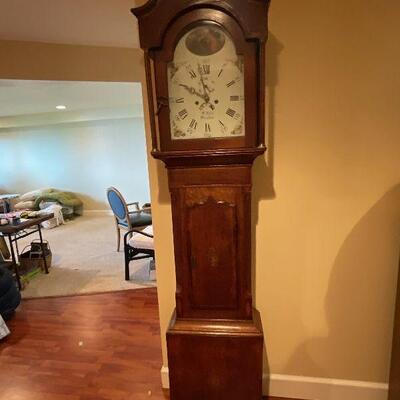 1830 Wexham Grandfather Clock - Works !