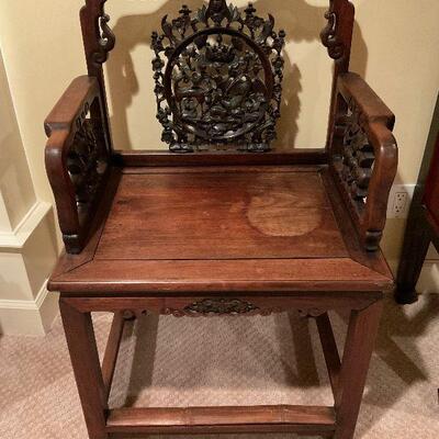 Qing Rosewood Side Chair