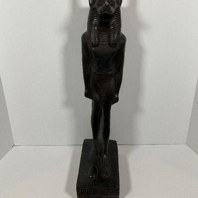 Carved Anubis Figure