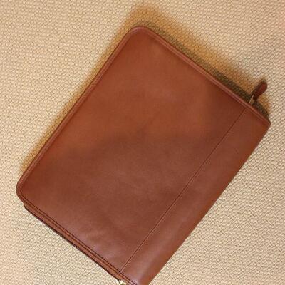 Coach zippered portfolio