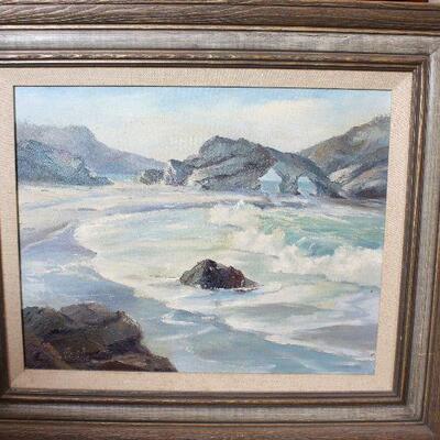 Oil painting on canvas